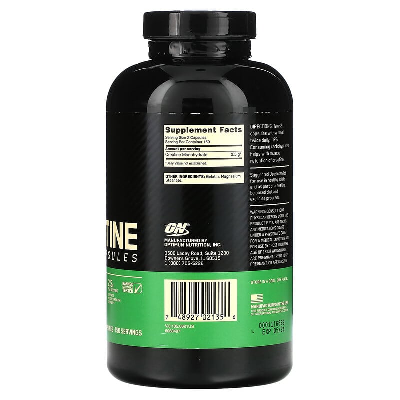 Optimum Nutrition Creatine 2500 300 caps