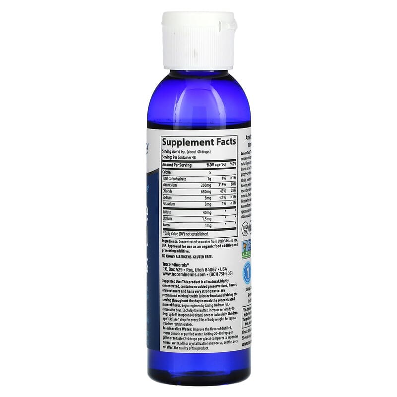 Trace Minerals Research ConcenTrace Trace Mineral Drops 4 fl.oz
