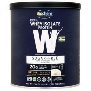 Biochem 100% Whey Isolate Protein - Sugar Free Natural 699 grams