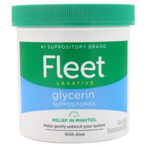 Fleet Glycerin Suppositories 100 count