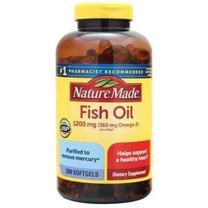 Nature Made Fish Oil (1,200mg) 300 sgels