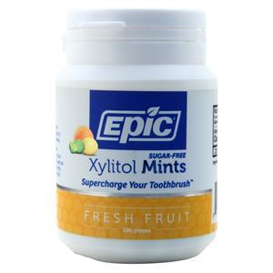 Epic Dental Xylitol Mints Fresh Fruit 180 count
