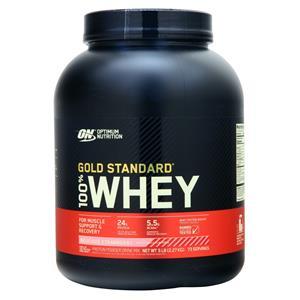 Optimum Nutrition 100% Whey Protein - Gold Standard Delicious Strawberry 5 lbs
