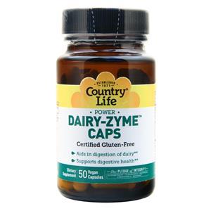 Country Life Power Dairy-Zyme Caps 50 vcaps
