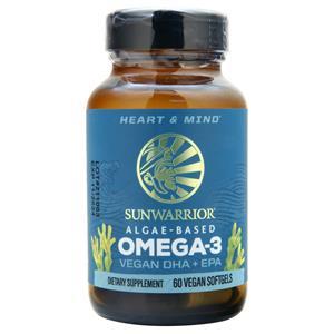 SunWarrior Algae-Based Omega-3 Vegan DHA + EPA 60 sgels