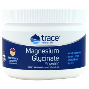 Trace Magnesium Glycinate Powder Mixed Berry Lemonade EXPIRES 11/25 6.35 oz