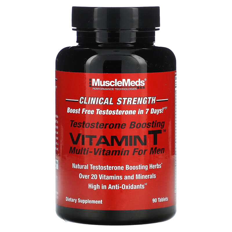 MuscleMeds Vitamin T Multi-Vitamin for Men 90 tabs