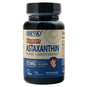 Deva Nutrition Vegan Astaxanthin (12mg) 30 vcaps