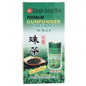 Uncle Lee's Tea Premium Gunpowder Green Tea in Bulk 100 grams
