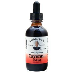 Christopher's Original Formulas Cayenne Liquid Extract (40,000 H.U.) 2 fl.oz