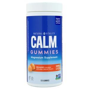 Natural Vitality Calm Gummies Orange 120 gummy