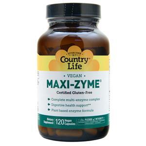 Country Life Maxi-Zyme Caps 120 vcaps