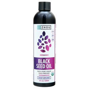 Zhou Organic Black Seed Oil - Liquid 8 fl.oz