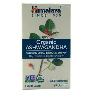 Himalaya Organic Ashwagandha 90 cplts