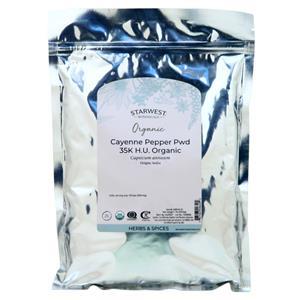 Starwest Botanicals Organic Cayenne Pepper Powder 35K H.U. 453.6 grams