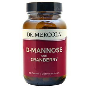 Dr. Mercola D-Mannose and Cranberry 60 caps