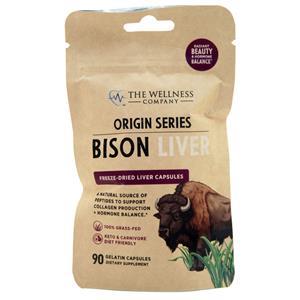 The Wellness Company Origin Series Bison Liver 90 caps
