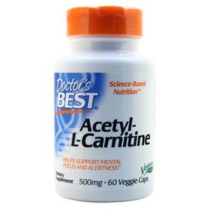 Doctor's Best Acetyl L-Carnitine EXPIRES 10/25 60 vcaps