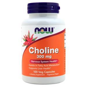 Now Choline (300mg) 100 vcaps
