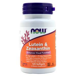 Now Lutein & Zeaxanthin 120 sgels