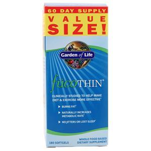 Garden Of Life FucoThin EXPIRES 10/25 180 sgels