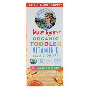 MaryRuth's Organic Toddler Vitamin C Liquid Drops Orange Vanilla 1 fl.oz
