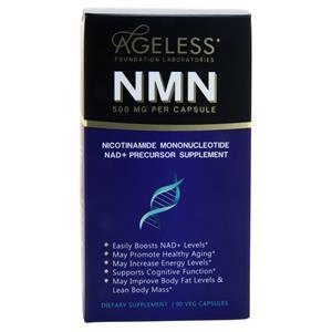 Ageless Foundation Laboratories NMN (500mg) 90 vcaps