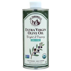 La Tourangelle Organic Extra Virgin Olive Oil Bright & Peppery 25.4 fl.oz