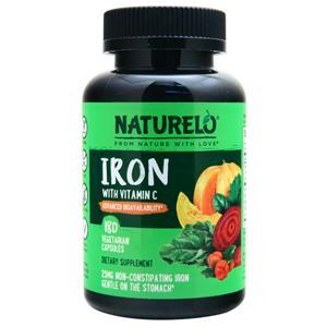 Naturelo Iron with Vitamin C 180 vcaps