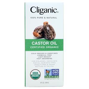 Cliganic Organic Castor Oil 8 fl.oz