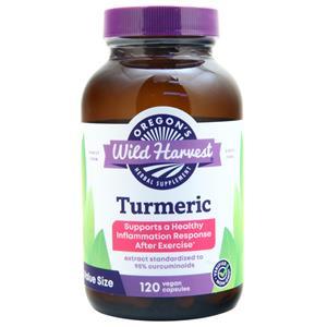 Oregon's Wild Harvest Turmeric 120 vcaps