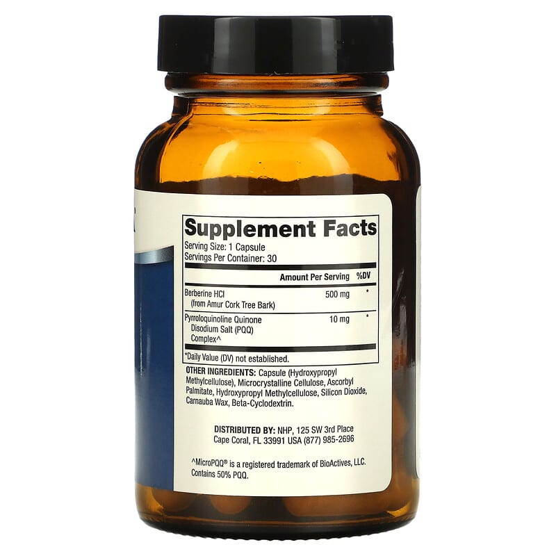 Dr. Mercola Berberine and MicroPqq Advanced 30 caps