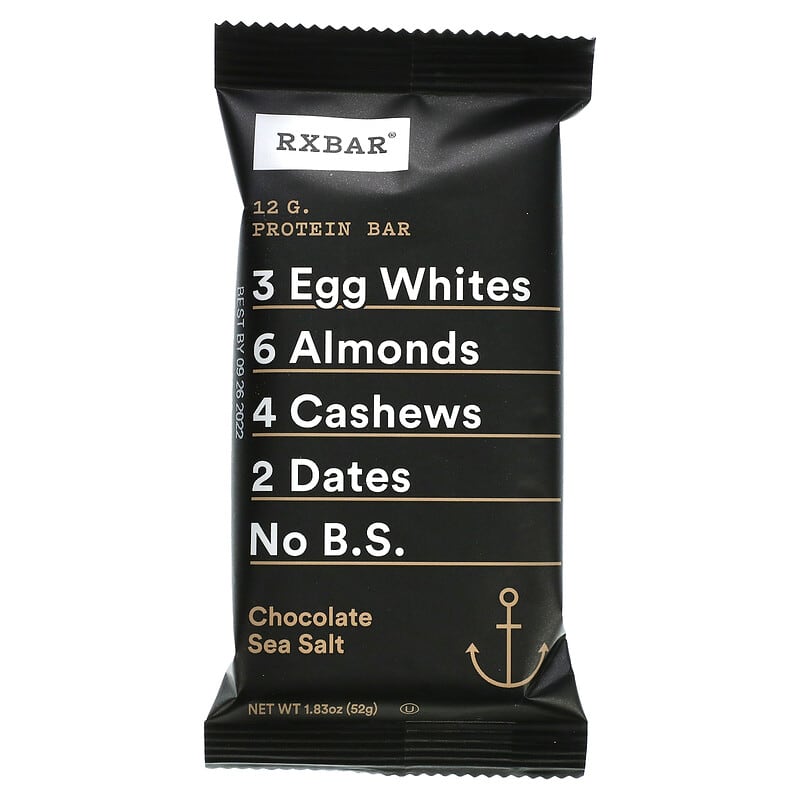 Rx Bar Rx Bar Chocolate Sea Salt 12 bars