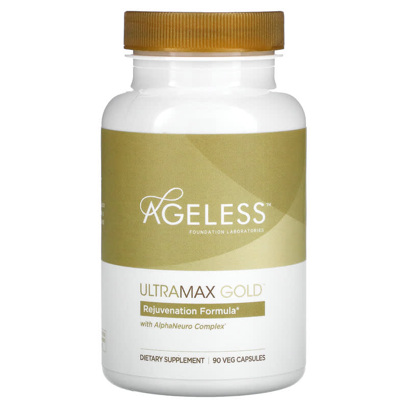 Ageless Foundation Laboratories UltraMax Gold 90 caps
