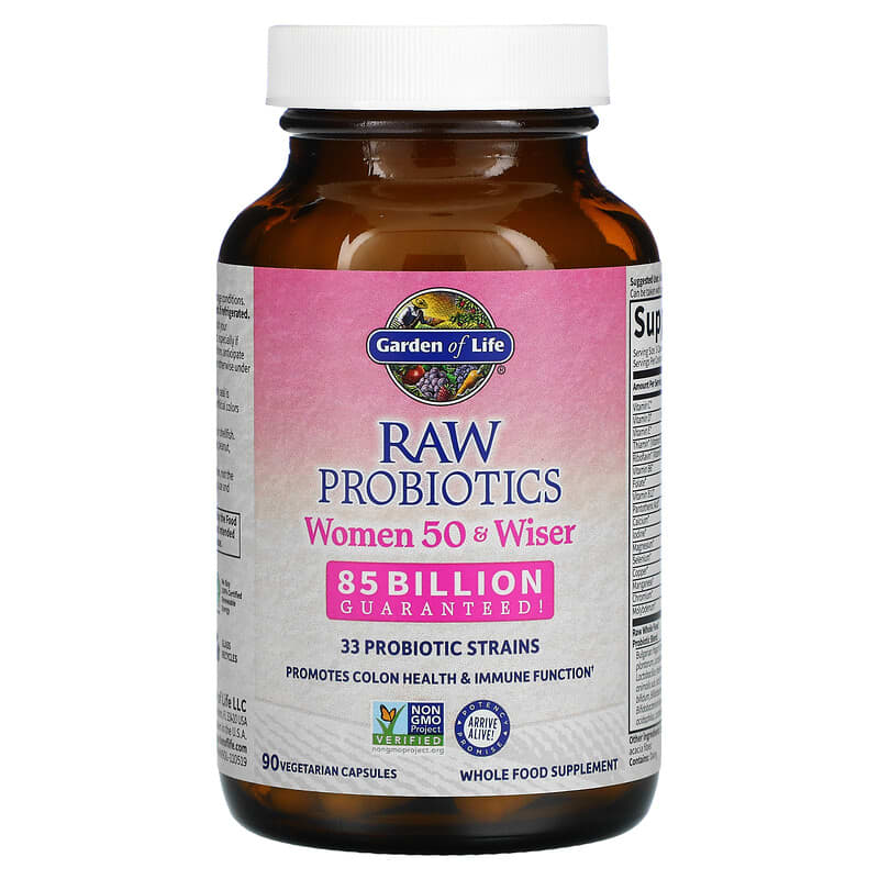 Garden Of Life Raw Probiotics - Women 50 & Wiser 90 vcaps