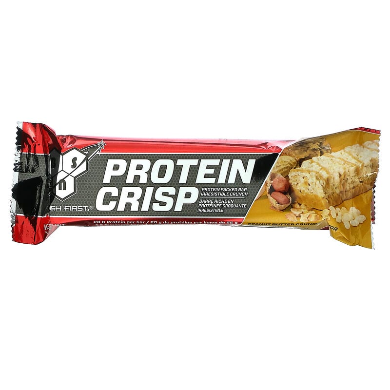 BSN Protein Crisp Bar Peanut Butter Crunch 12 bars