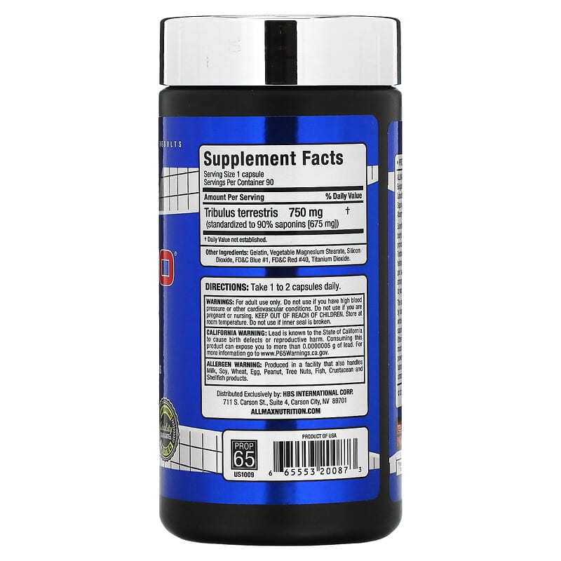 Allmax Nutrition Tribx90 90 caps