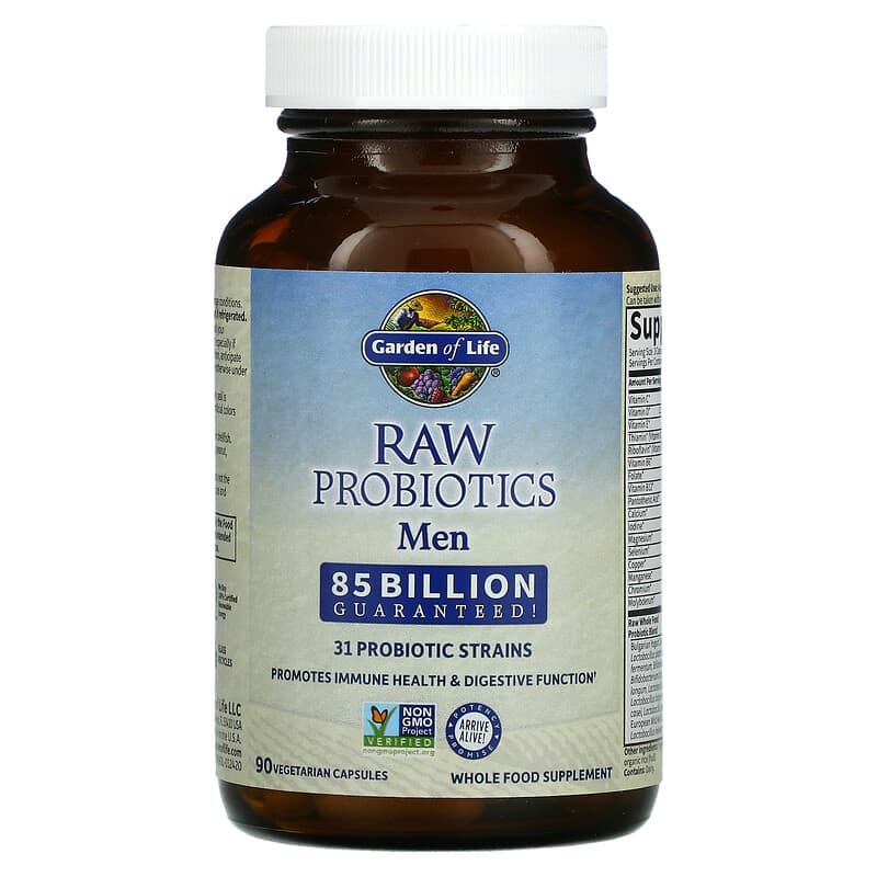 Garden Of Life Raw Probiotics - Men 90 vcaps