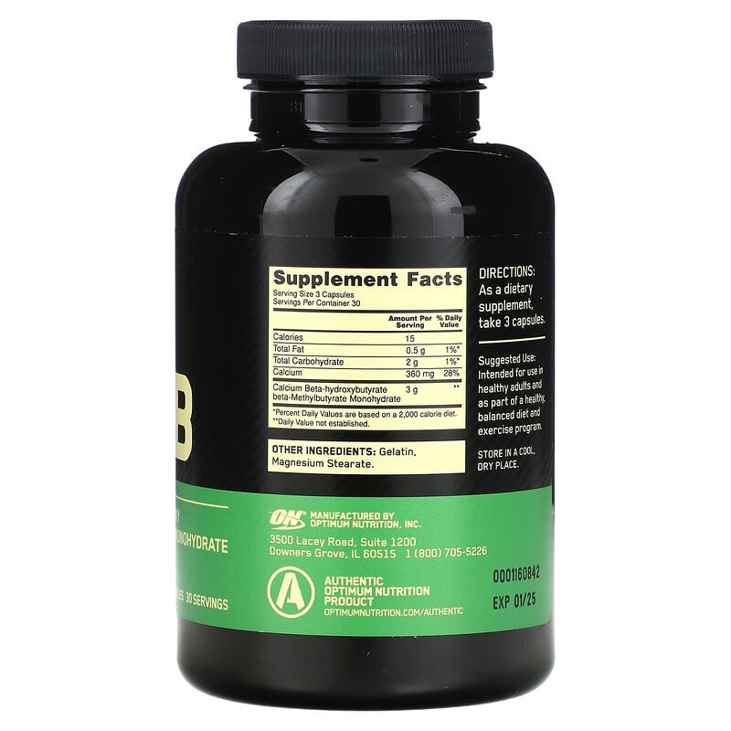Optimum Nutrition HMB 1000 90 caps
