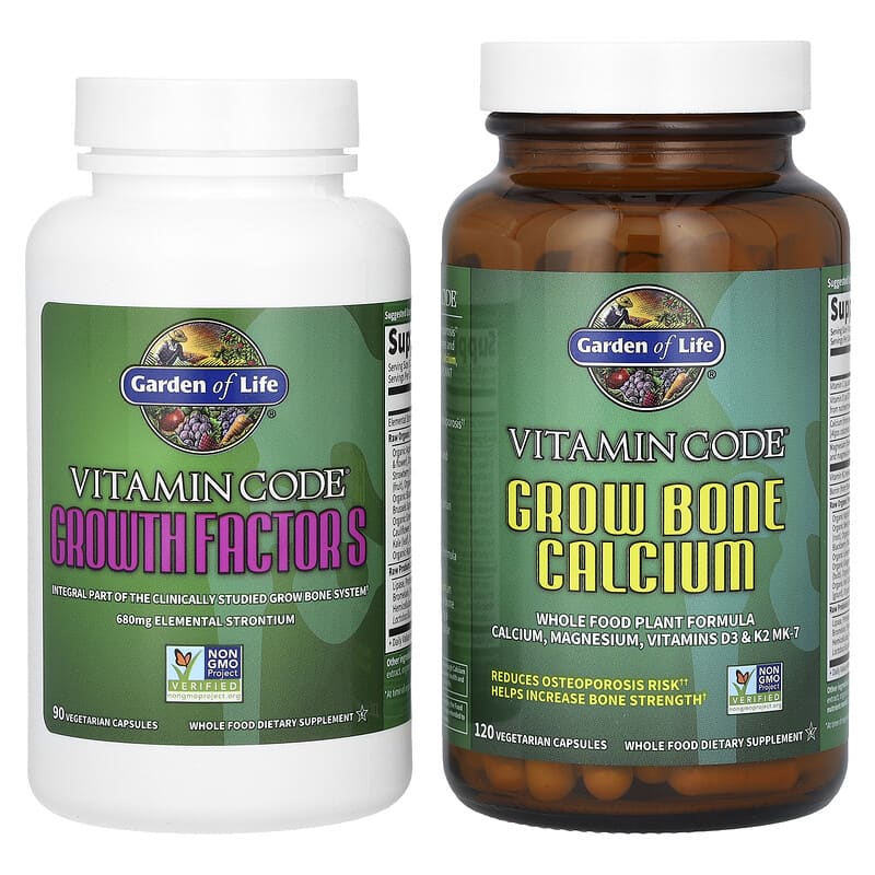 Garden Of Life Vitamin Code - Grow Bone System 1 kit