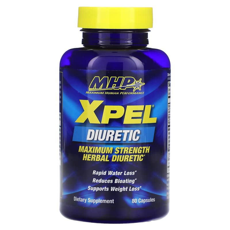 MHP Xpel - Maximum Strength Herbal Diuretic 80 caps