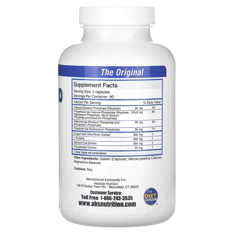 Absolute Nutrition Thyrox T-3 180 caps