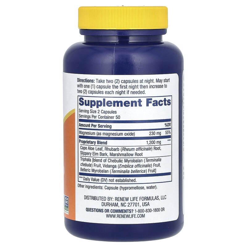 Renew Life CleanseMore 100 vcaps