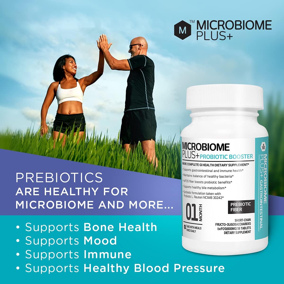 Microbiome Plus+ Prebiotic scFOS Fiber