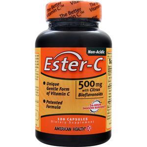 American Health Ester-C with Citrus Bioflavonoids (500mg) 120 caps