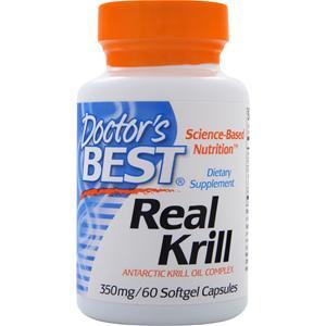 Doctor's Best Real Krill (350mg) 60 sgels