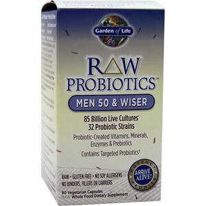 Garden Of Life Raw Probiotics - Men 50 & Wiser 90 vcaps