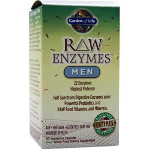 Garden Of Life Raw Enzymes - Men 90 vcaps