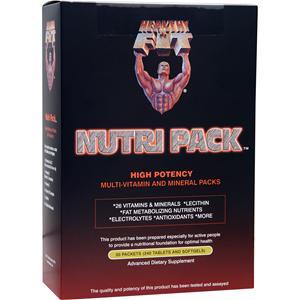 Healthy N Fit Nutri Pack - High Potency Multi-Vitamin and Mineral Packs 30 pckts