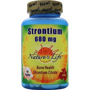 Nature's Life Strontium (680mg) 60 tabs